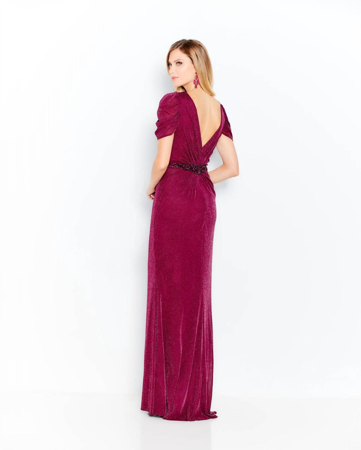Cameron Blake V-neck Maxi Dress