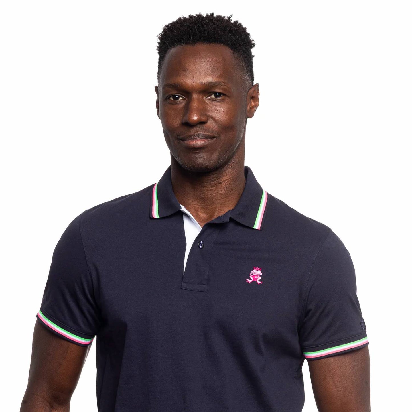 Corsica Frog Slim Fit Polo