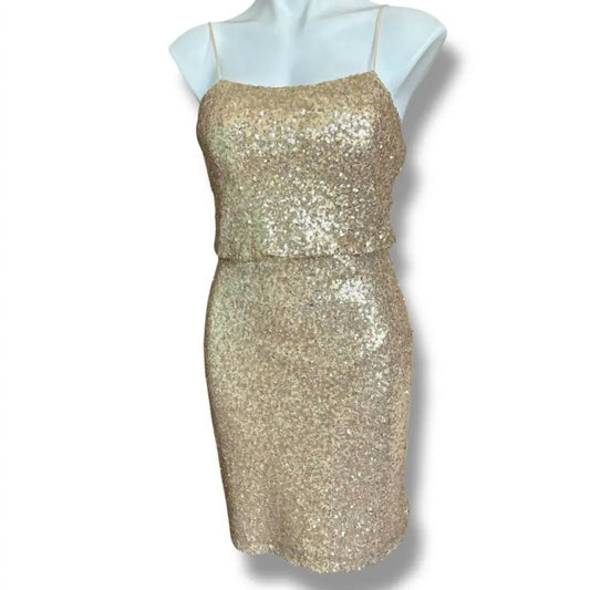 Christina Wu - Women's Short Sequin Mini Dress - Rack Hunt