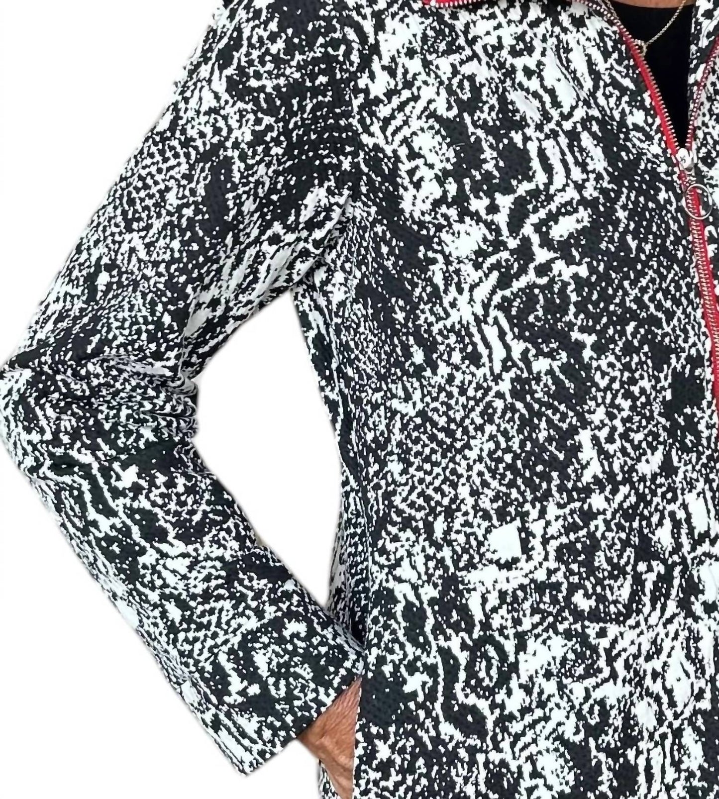 Zipper High Low Tunic