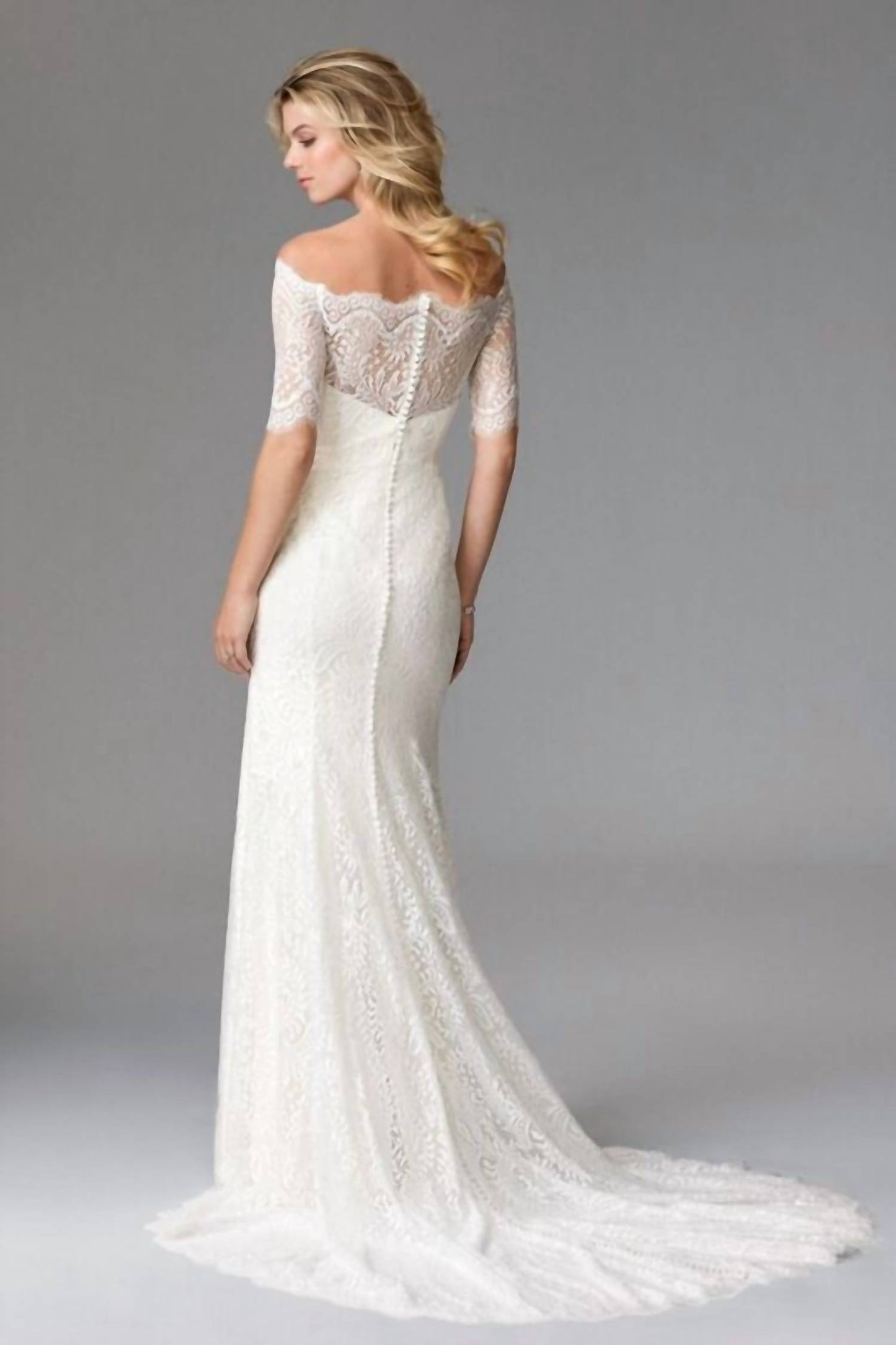 Savannah Off-the-shoulder Wedding Dress