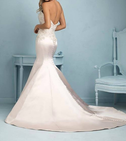Strapless Wedding Gown
