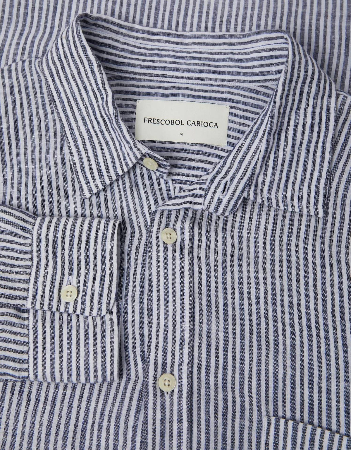 Telles Linen Striped Shirt