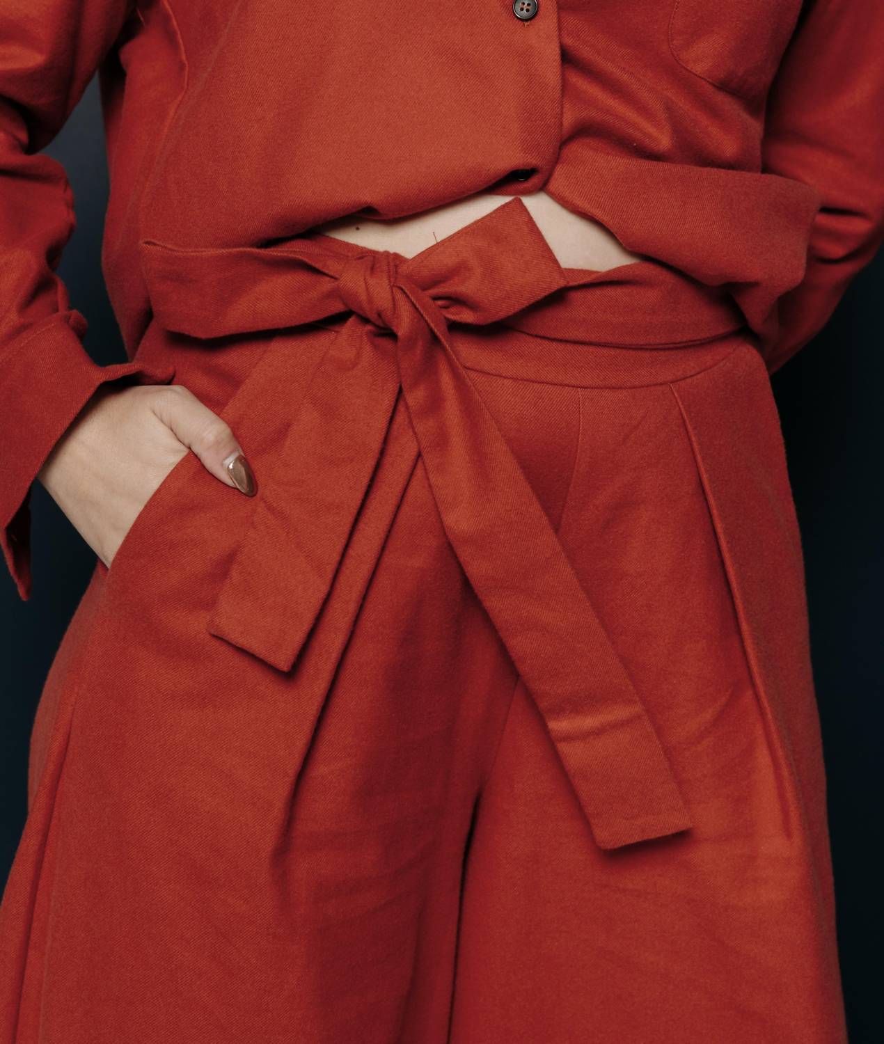 Wide Leg Trousers