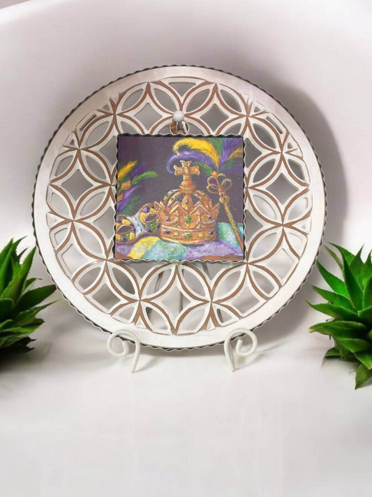 Round Top - Hamilton Madri Gras Royalty Charm - Rack Hunt -