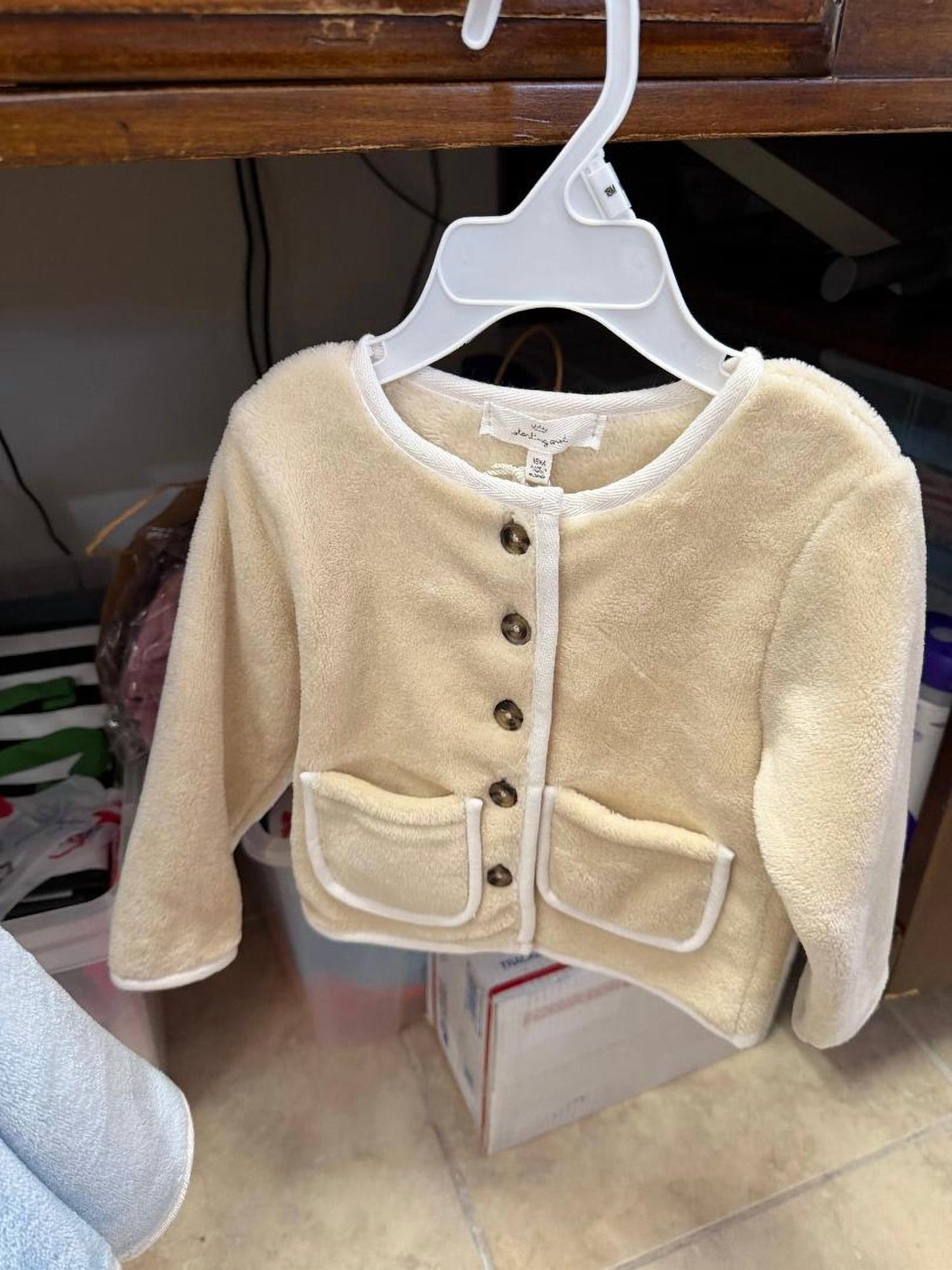 Kids Trim Sofi Jacket With Pockets