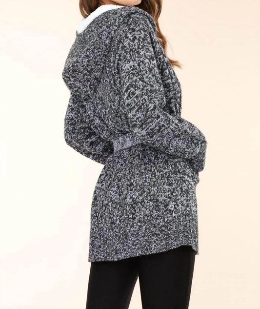 Benny and Zoey - Plus Size Button Up Sweater Jacket - Rack Hunt