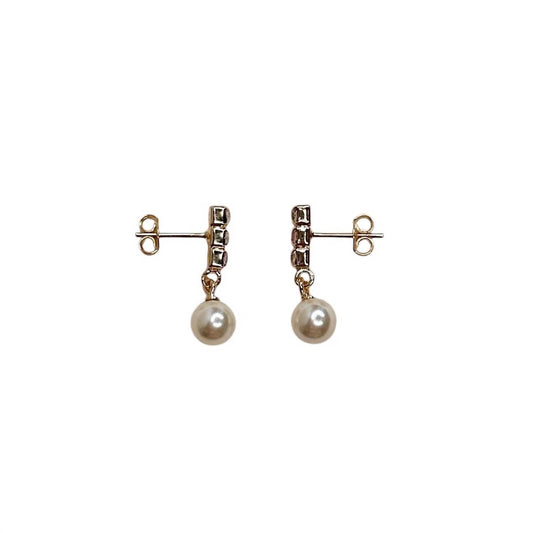 Women's Drop Pearl Earrings