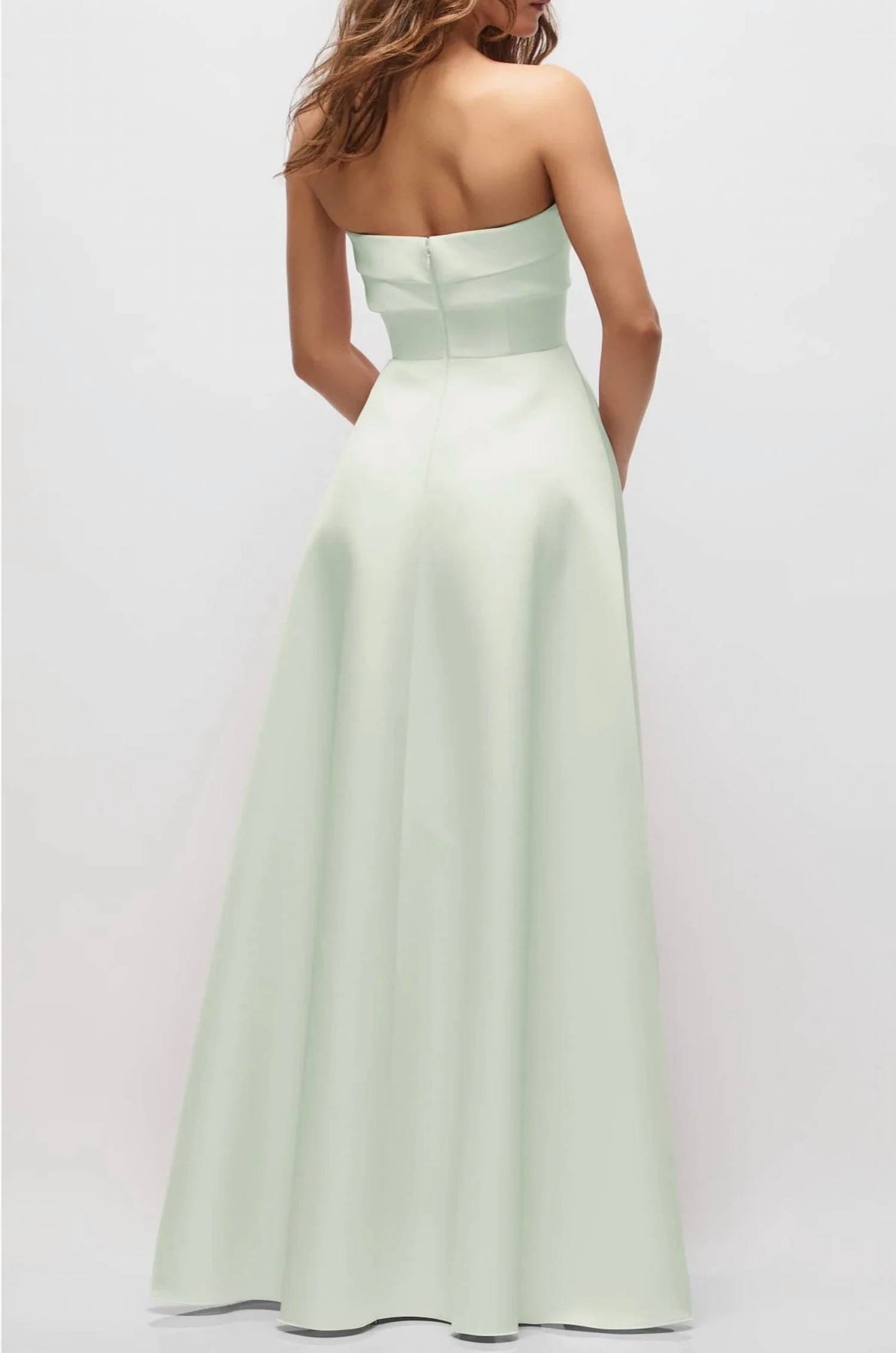 Antoinette Strapless Mikado Gown
