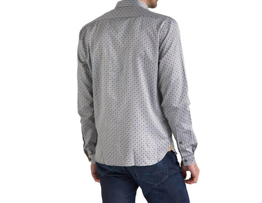 Vustra - Button Down Cotton Long Sleeve Shirt - Rack Hunt -