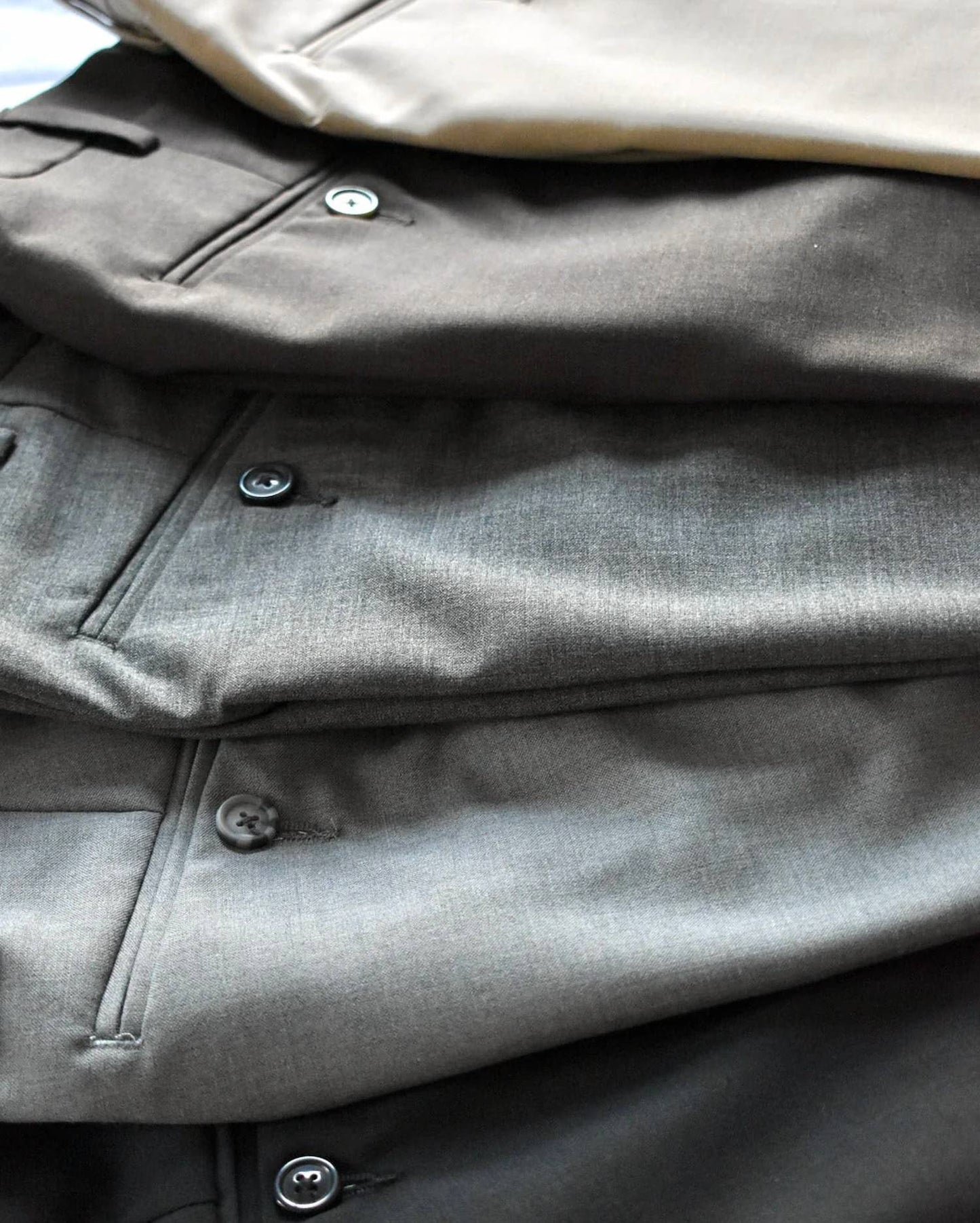 Tropical Washable Plain Front Trouser