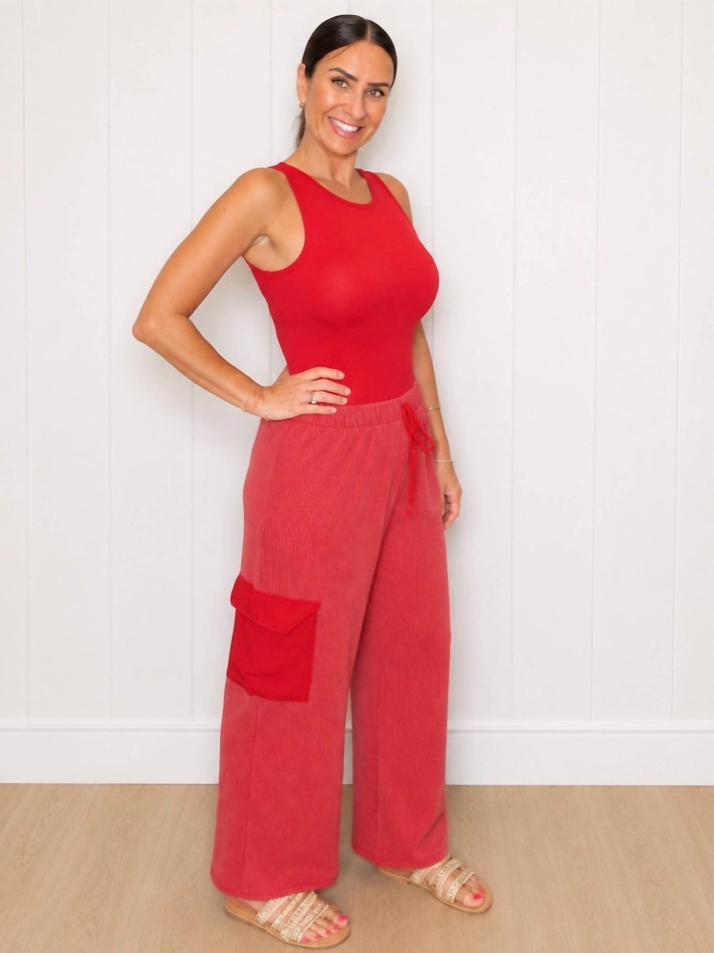 Ribbed Cargo Bottoms
