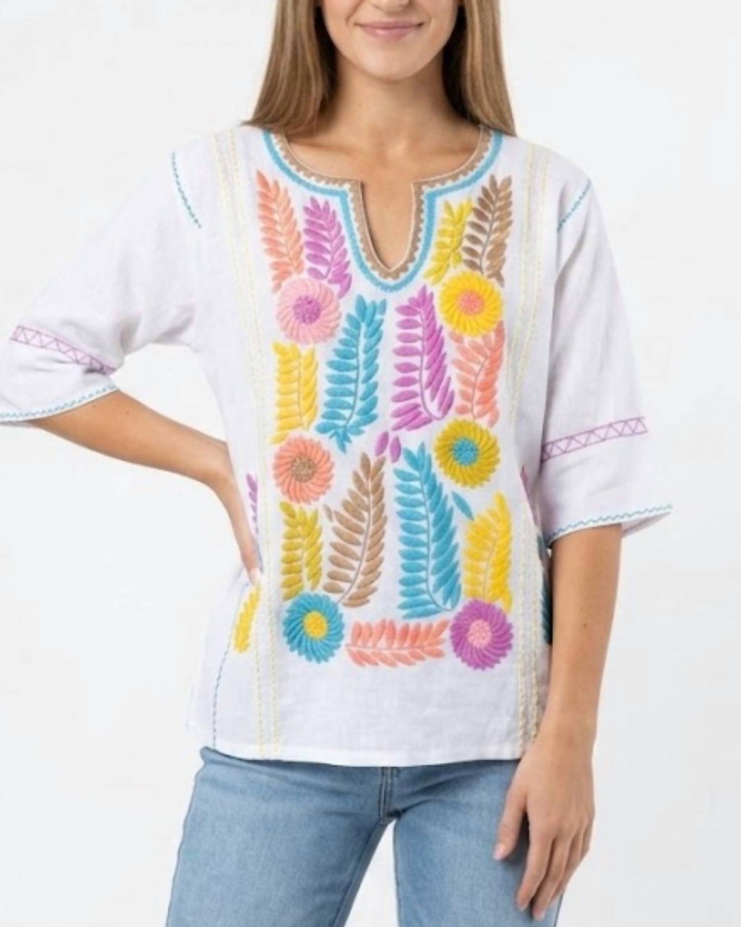 Gloria Emboidered Blouse