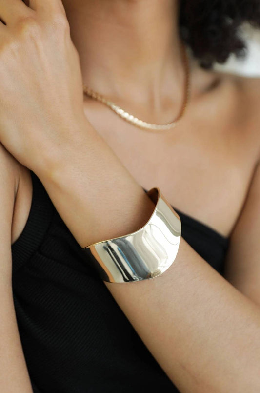 Women's Smooth Cuff Bracelet