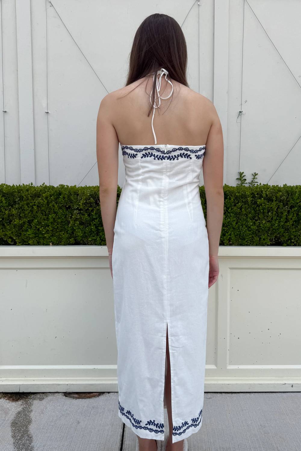 Santorini Summer Maxi Dress
