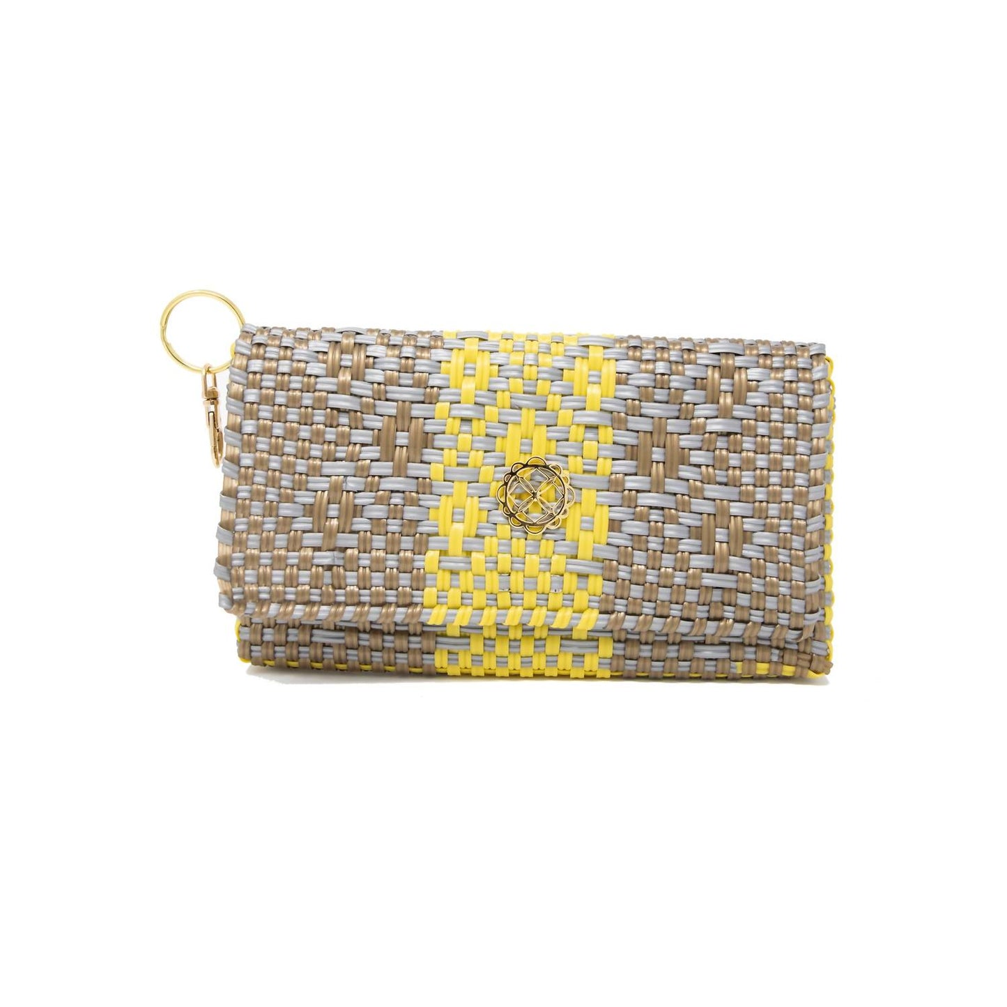 Women's Travel Handmade Aztec Tote Bag With Clutch