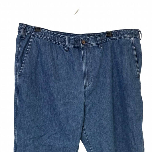 Women's Elastic Waist Drawstring Pull On Jeans - Plus