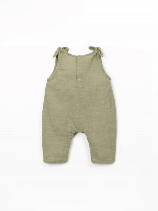 Girls Woven Baby Jumpsuit