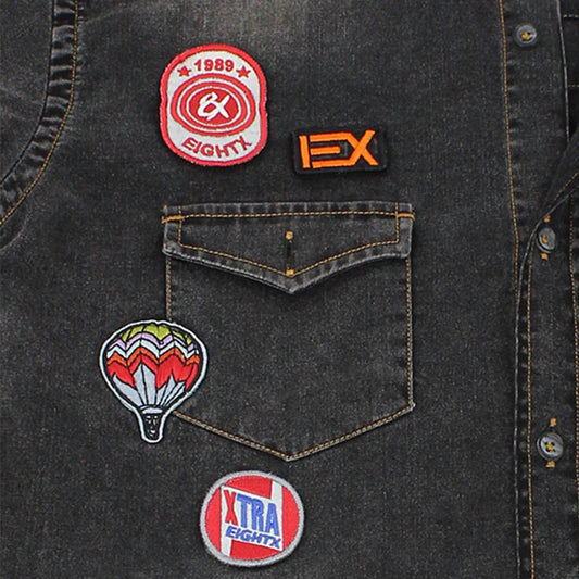 Men's California Patch Button Down Shirt