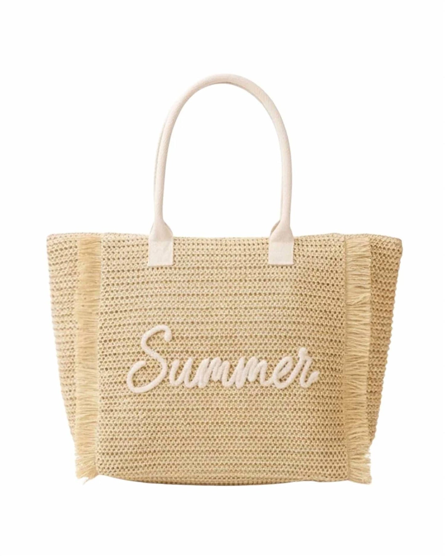 Women's Summer Embroidered Tote Bag