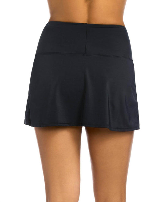 Active Spirit - Chlorine Resistant Techkini High Waisted Swim Skirt - Rack Hunt -