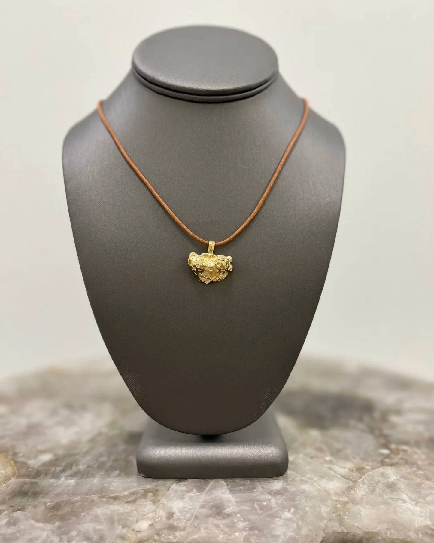 Women's A Dunes Leather Necklace