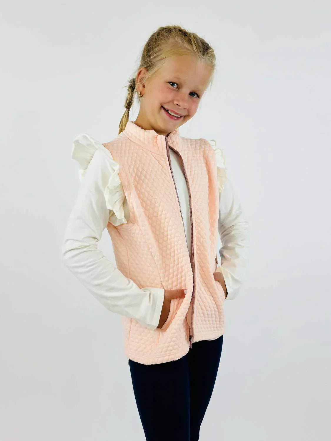 Set Proper - Girl's Quilted Virginia Vest - Rack Hunt