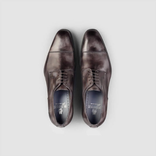 Scarpe di Bianco - Men's Pesaro Fumo Captoe Oxford Shoes - alternate view - Rack Hunt