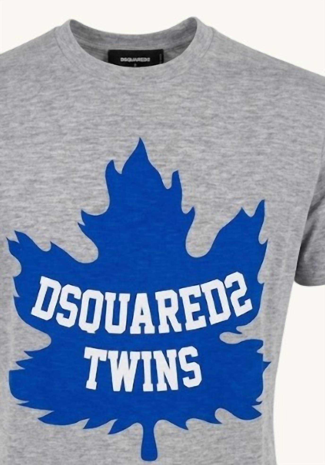 Women's Twins Maple Leaf Print Cotton T-shirt