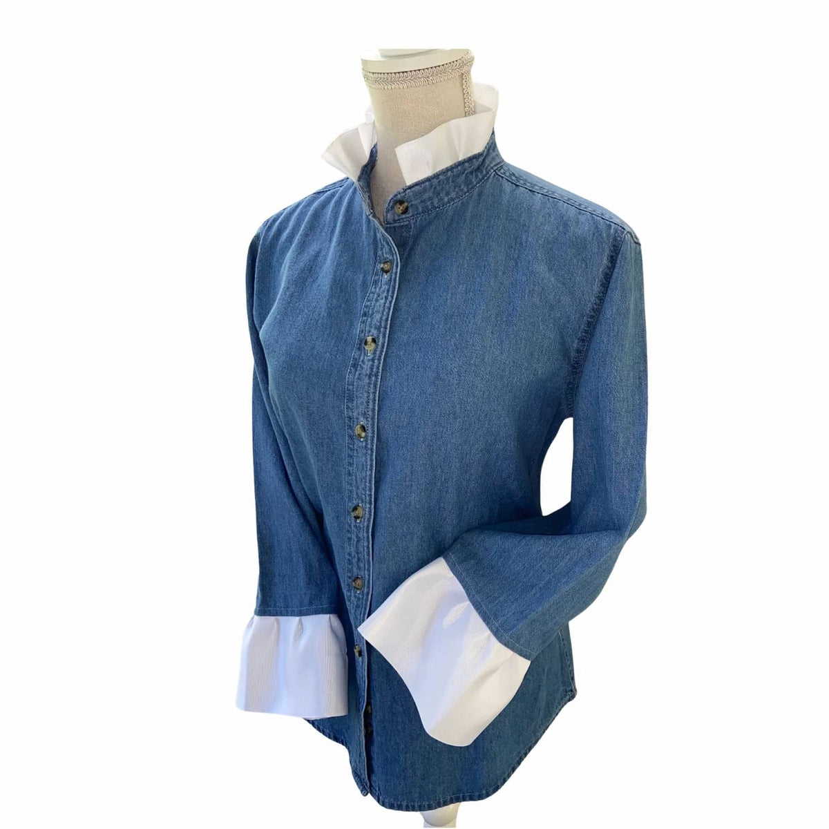 Women's Barbara Ann Ribbon Trim Shirt