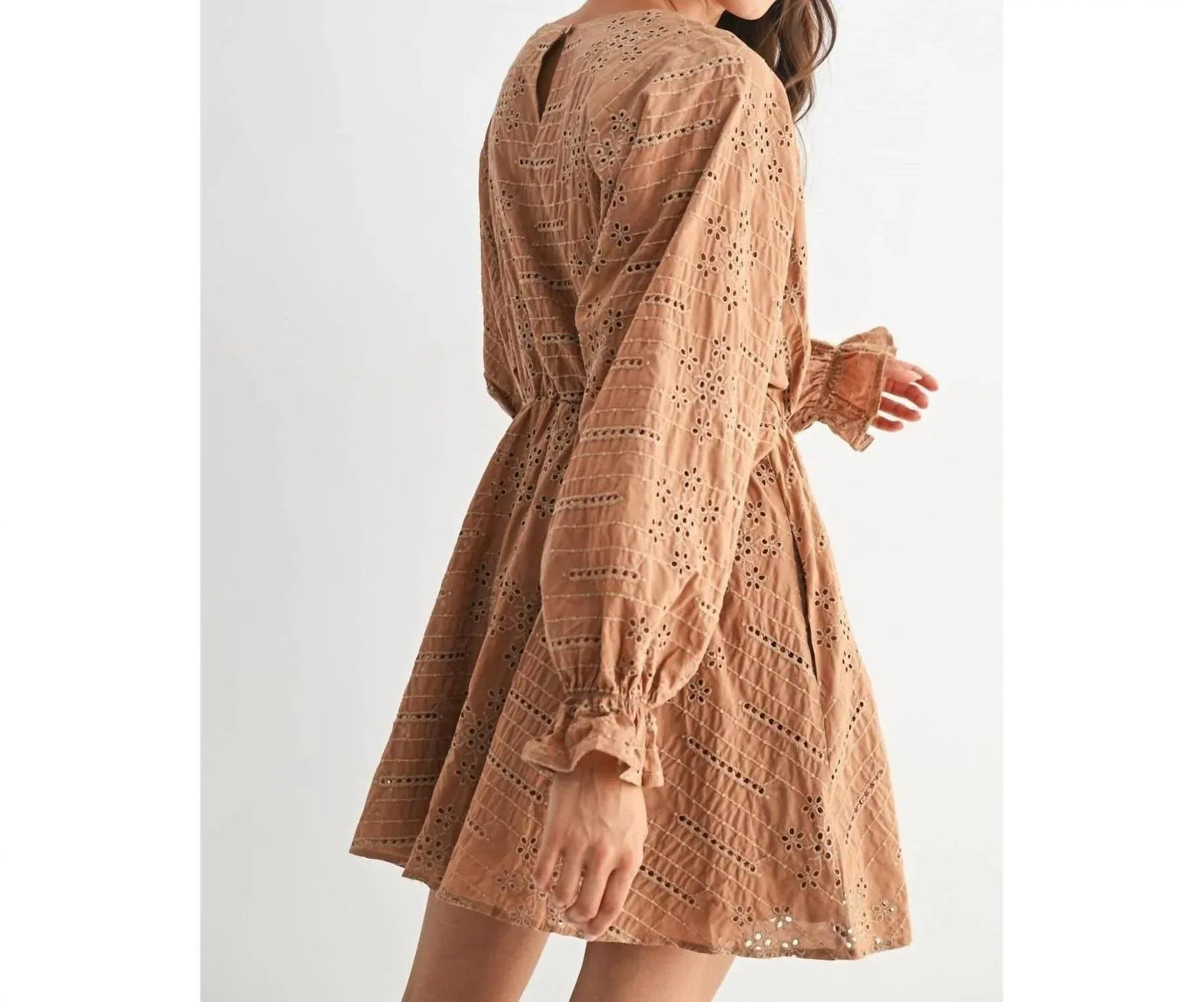 Clothing by IVE - Camden Eyelet Mini Dress - Rack Hunt