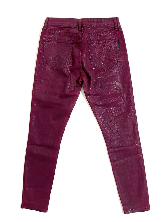 Kasil Workshop - Women's Snake Print Skinny Jeans - Rack Hunt -