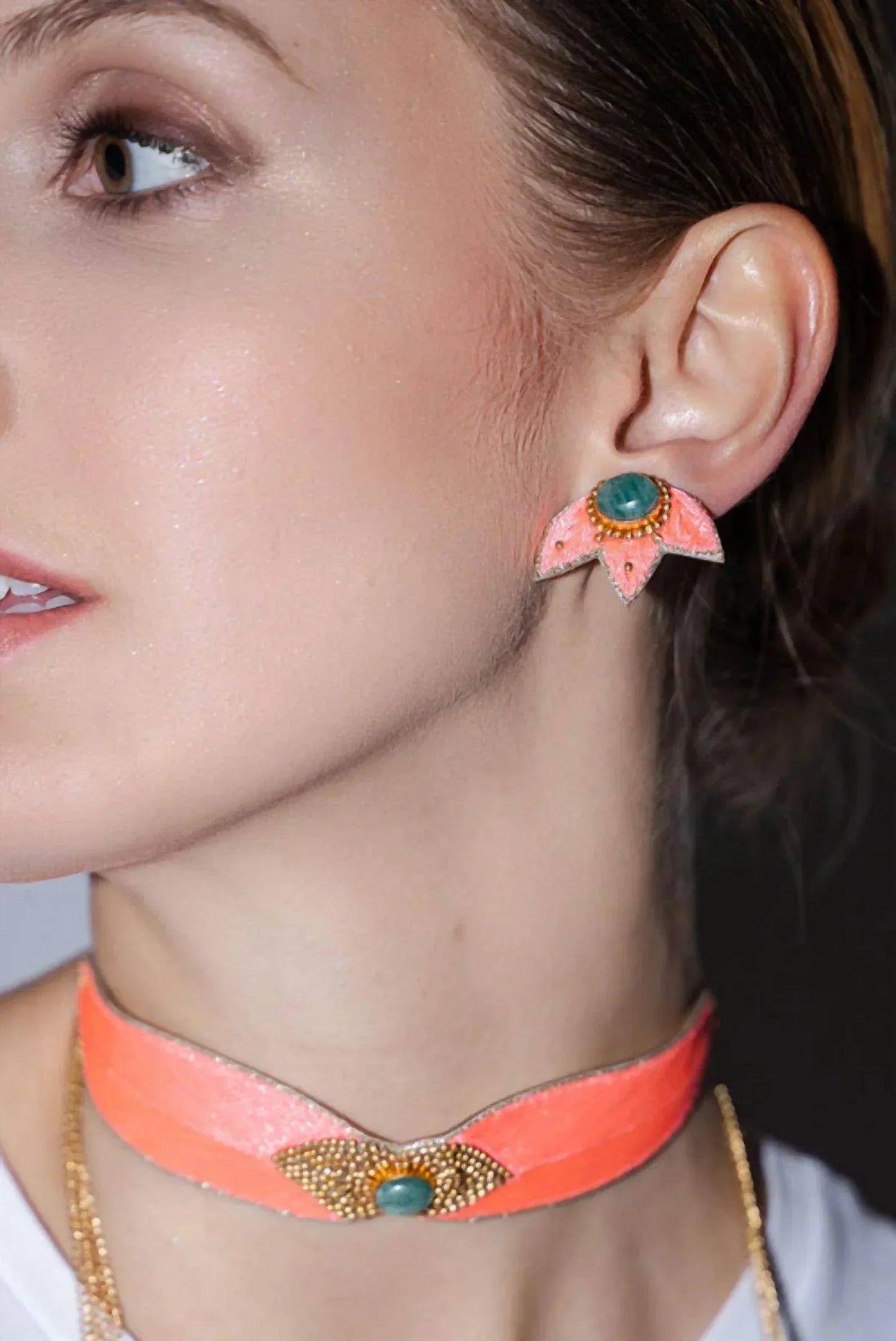 Nahua - Women's Braz Ear-chip Stud Earring - Rack Hunt