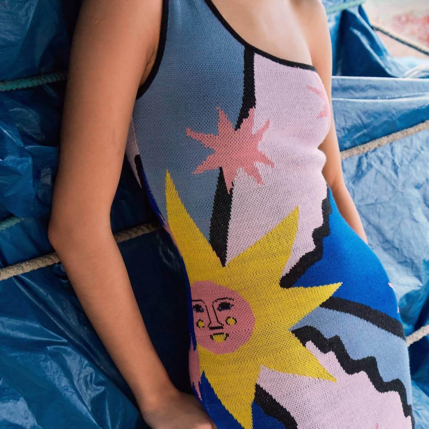 ANNAISS YUCRA - Women's Sunny Star Dress - Rack Hunt