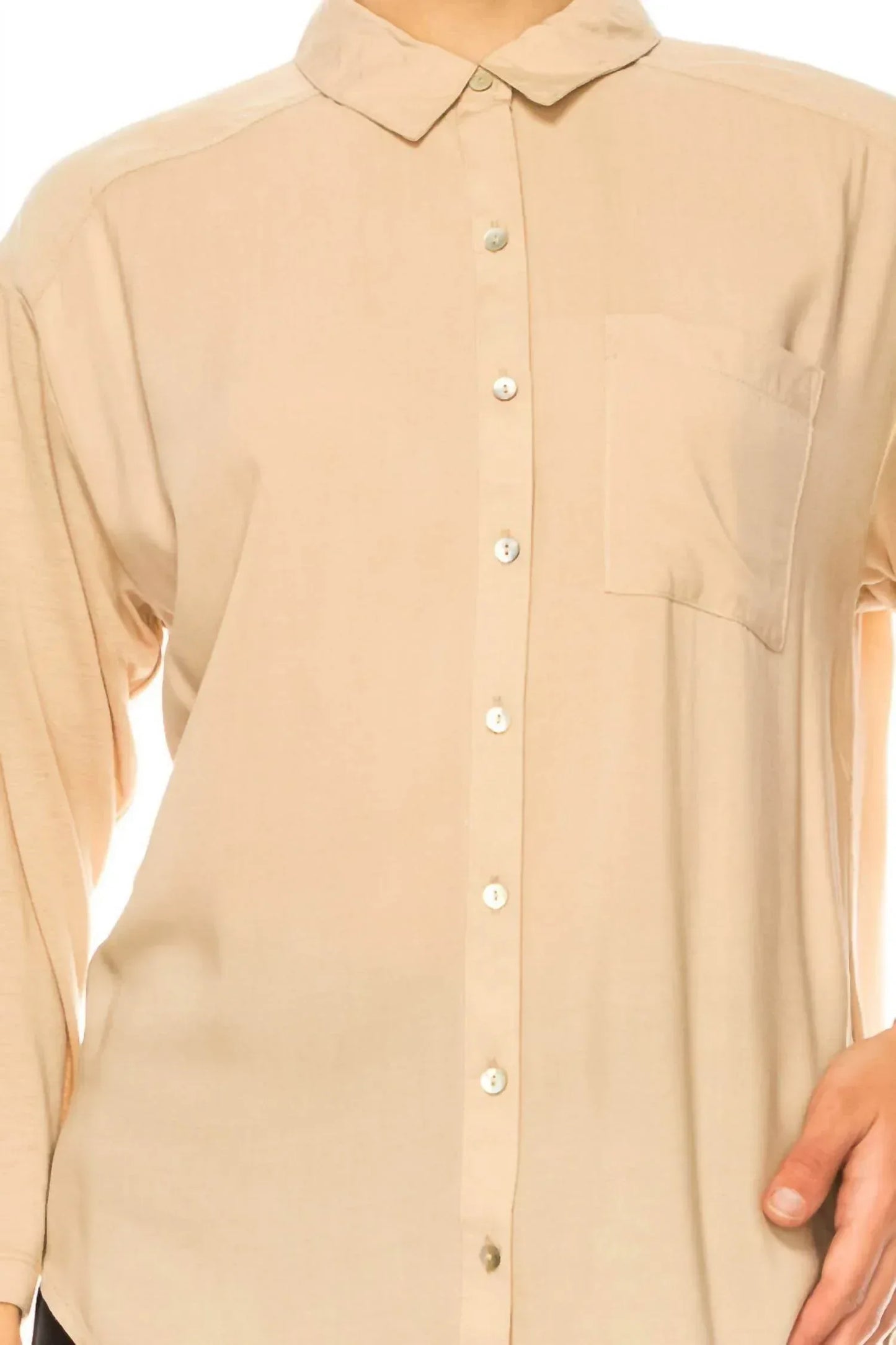 Grand & Greene - Double-fabric Long Sleeve Shirt - Rack Hunt