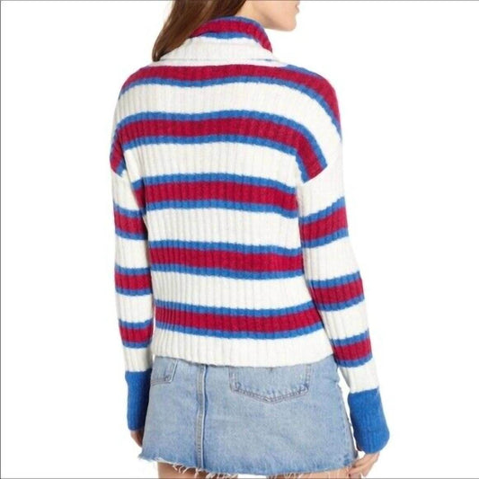 Ten Sixty Sherman - Cozy Knit Stripe Long Sleeve Sweater - Rack Hunt -