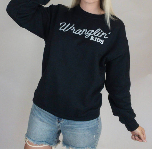 208 Tees - Wranglin' Kids Sweatshirt - Rack Hunt -