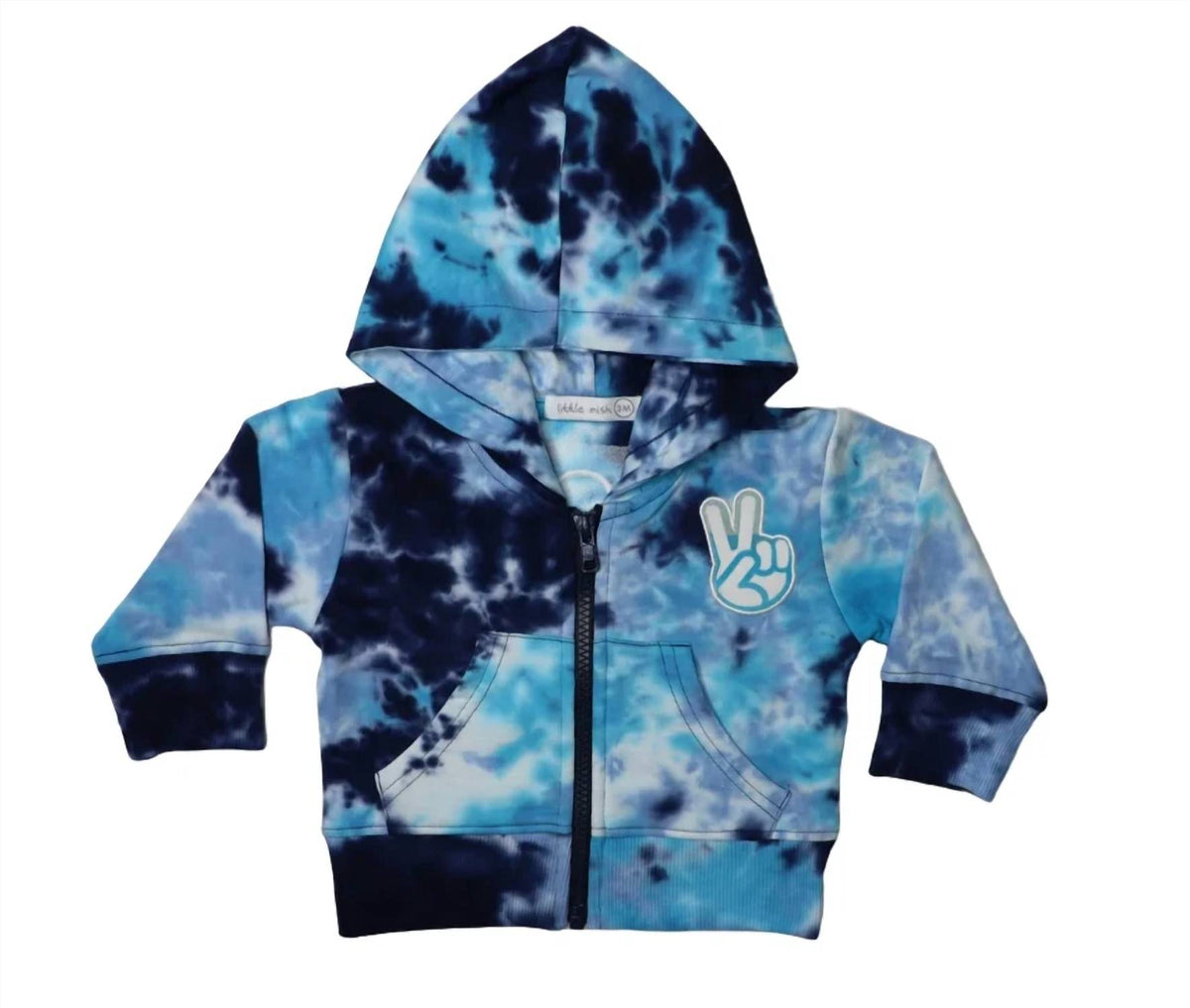 Kids' Peace Out Dye Hoodie