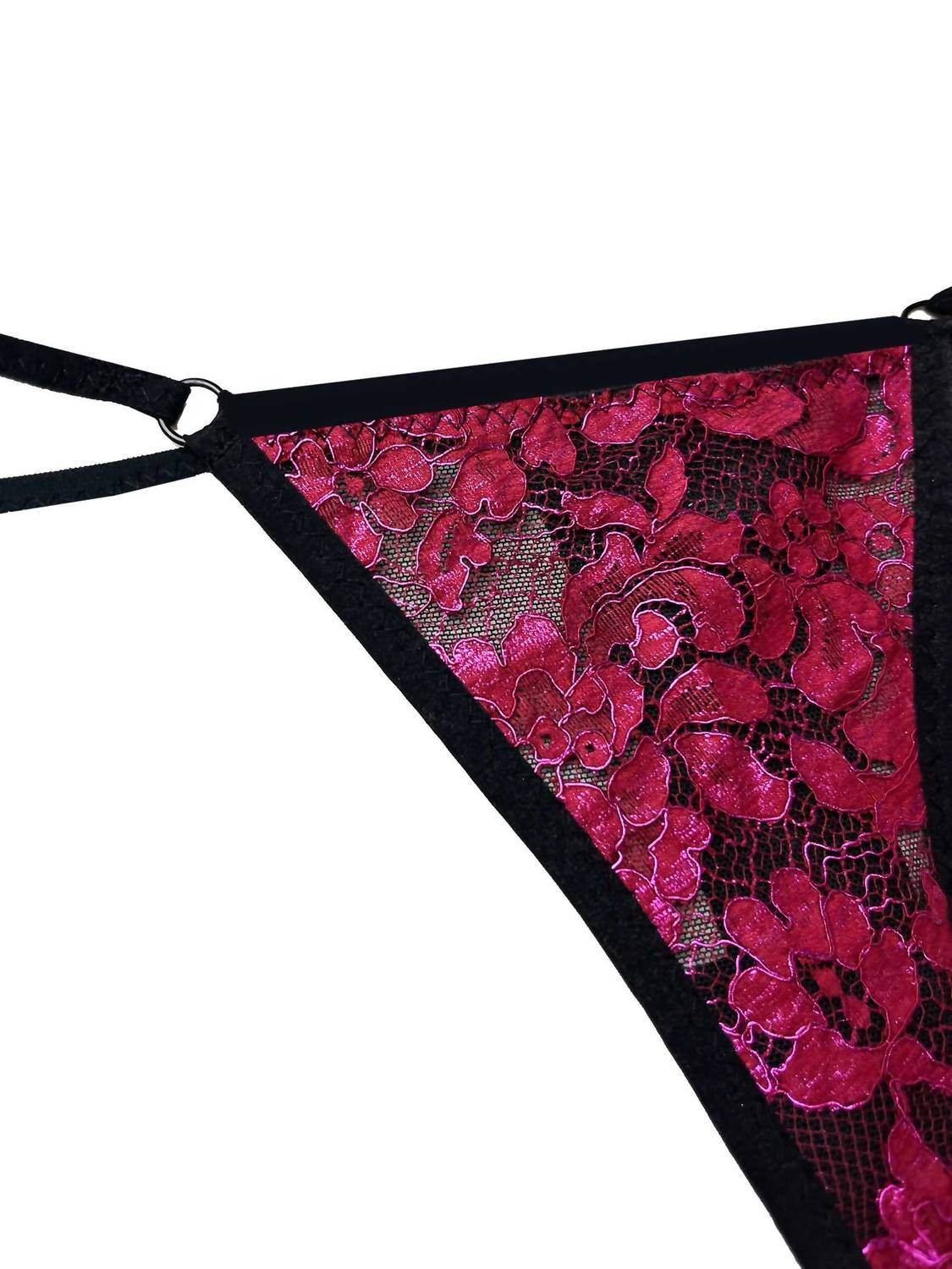 TITOV - Women's Beth Floral Lace Thong - Rack Hunt -
