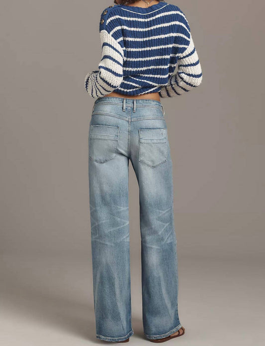 Heritage High Rise Wide Leg Jeans