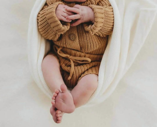 Olive & Cradle - Baby Quinn Sweater And Bloomers Set - Rack Hunt