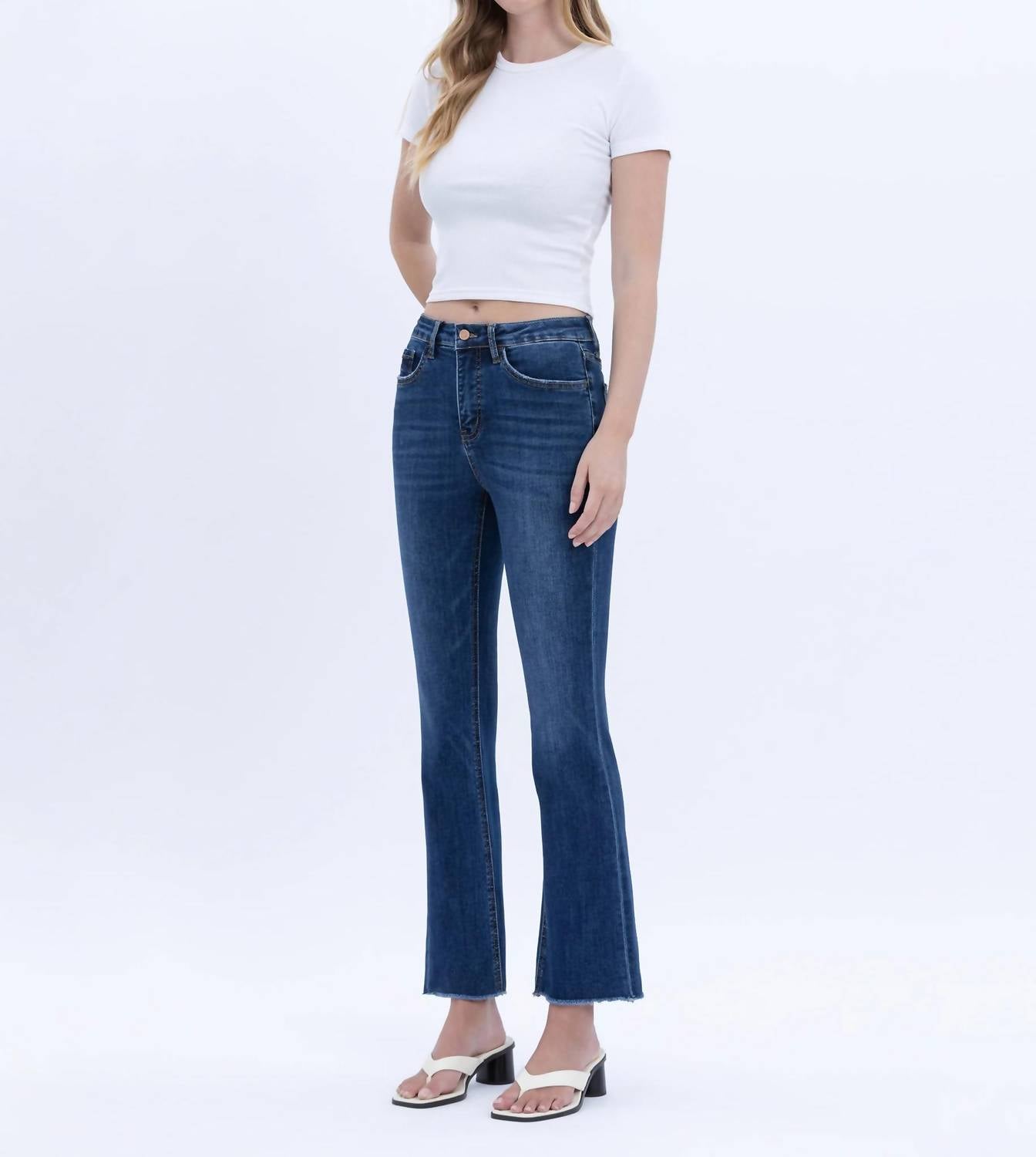 Women's Rhae Lovervet Tummy Control Kick Flare Jeans