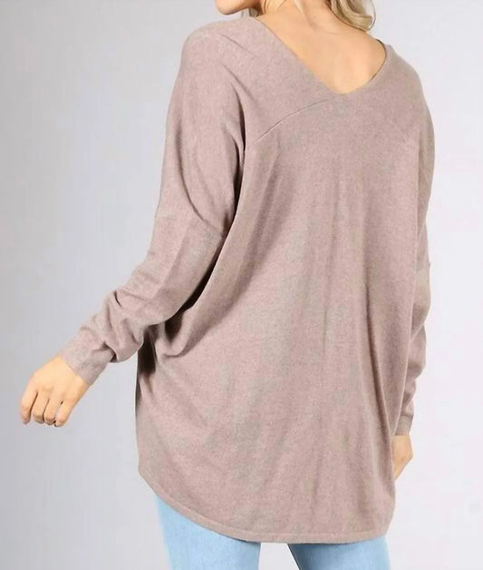 BLVD - Taylor Oversized Dolman Sleeve Top - Rack Hunt