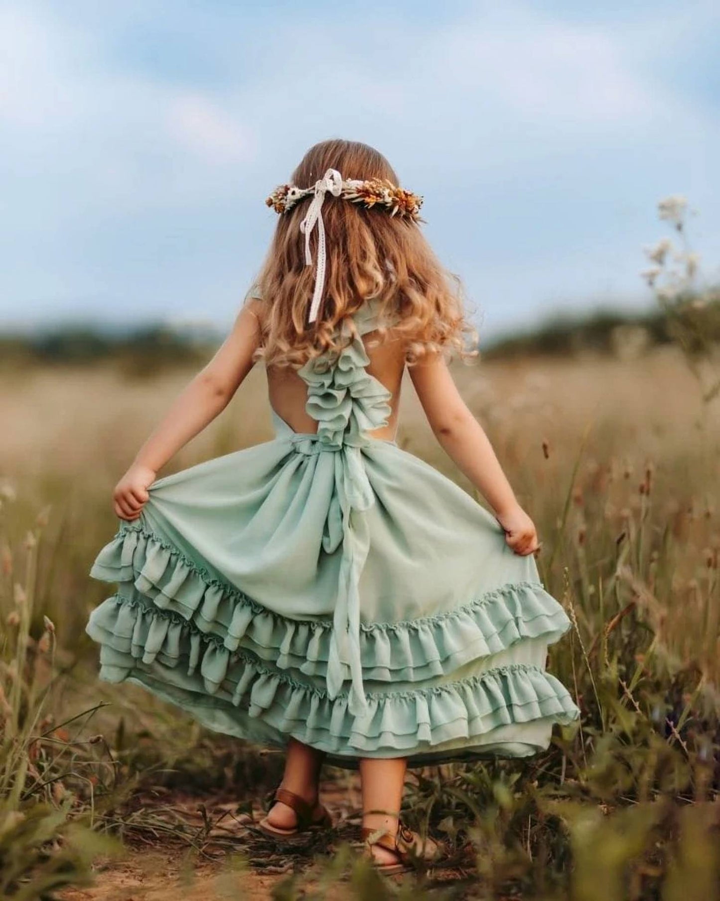 Nellie Ruffle Dress
