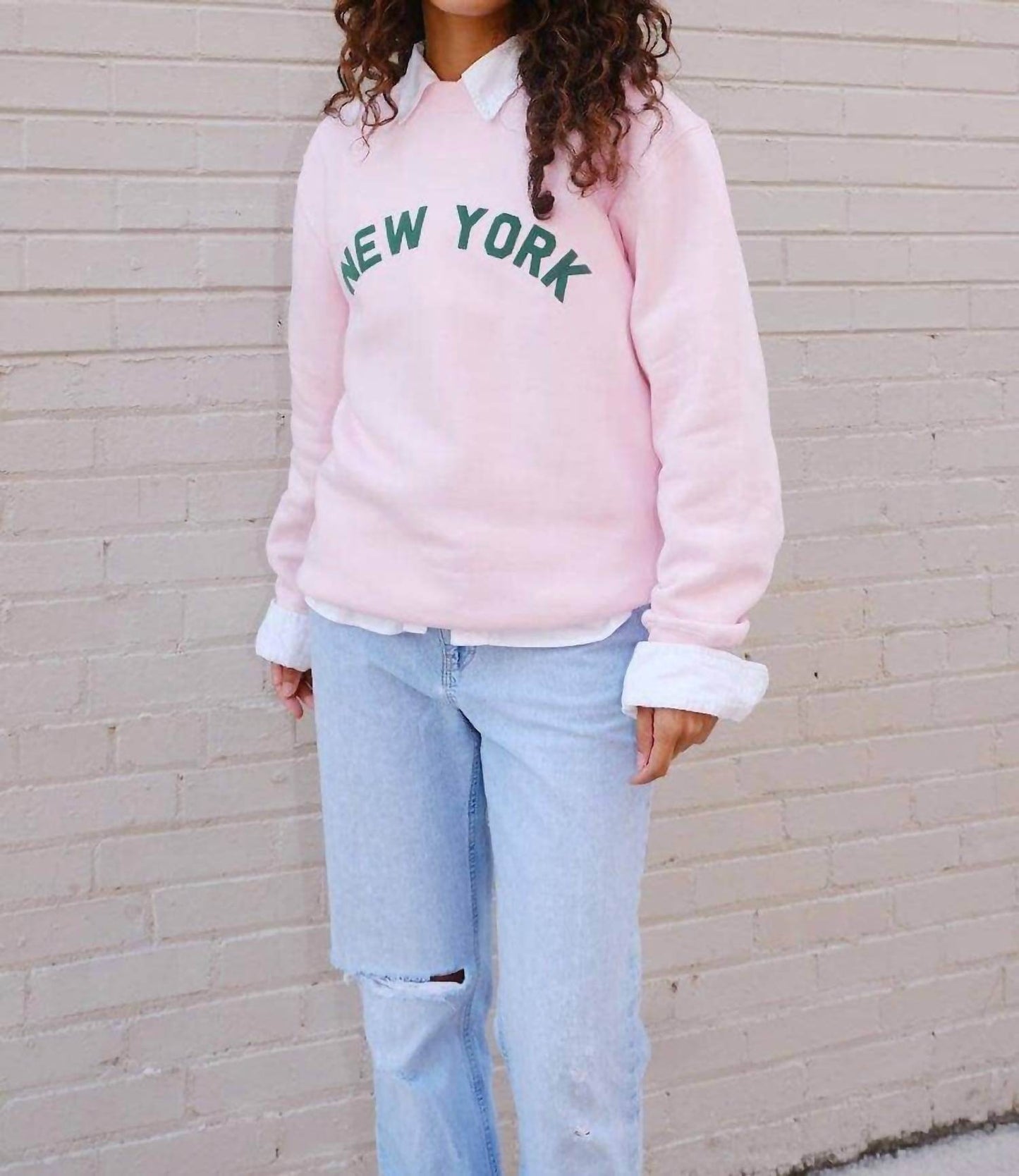 Mure + Grand - Women's New York Puff Sweatshirt - Rack Hunt -