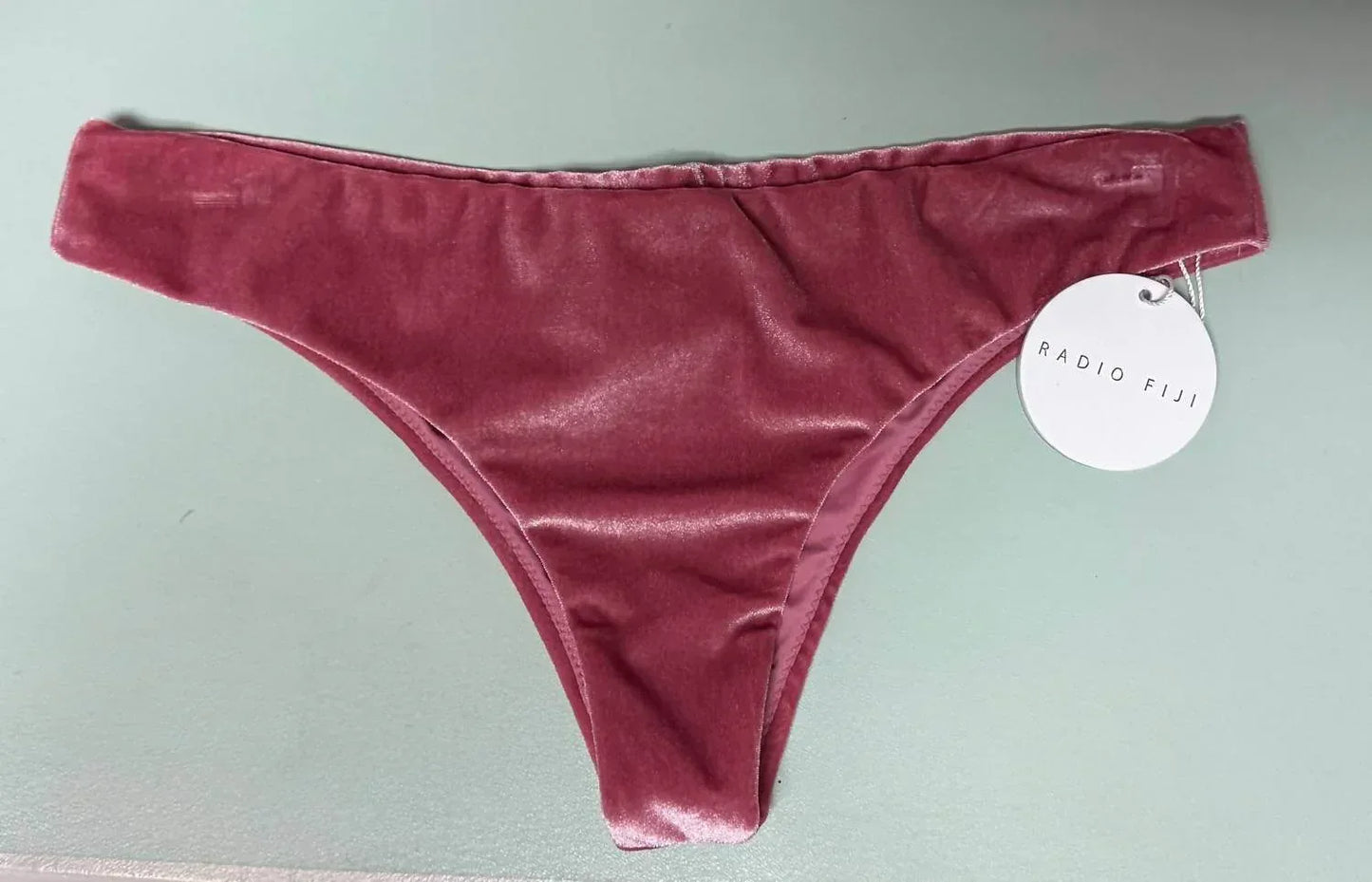 Radio Fiji - Women's Hours Crushed Velvet Thalia Pant - Rack Hunt