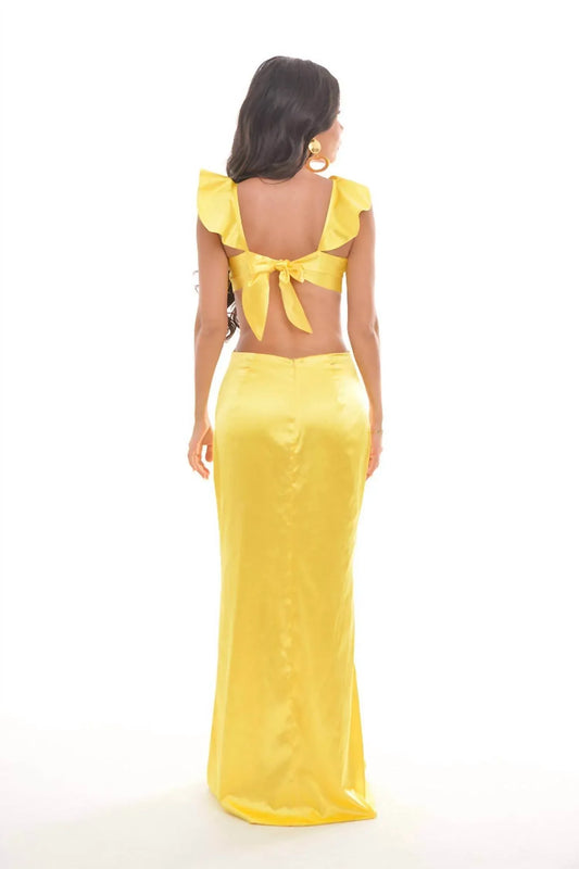 Steffany Milano - Golden Radiance Dress - Rack Hunt