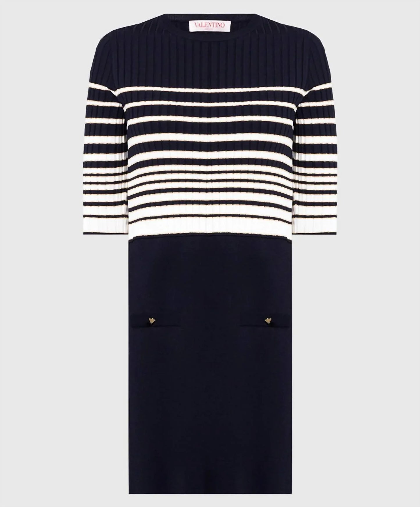 Valentino - Viscose And Lurex Dress - Rack Hunt
