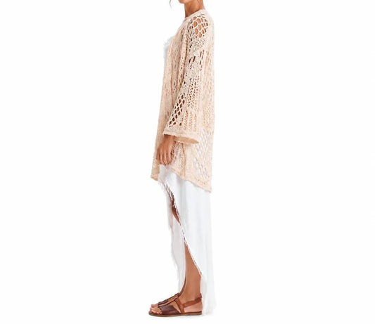Nature Texture Long-sleeve Cardigan
