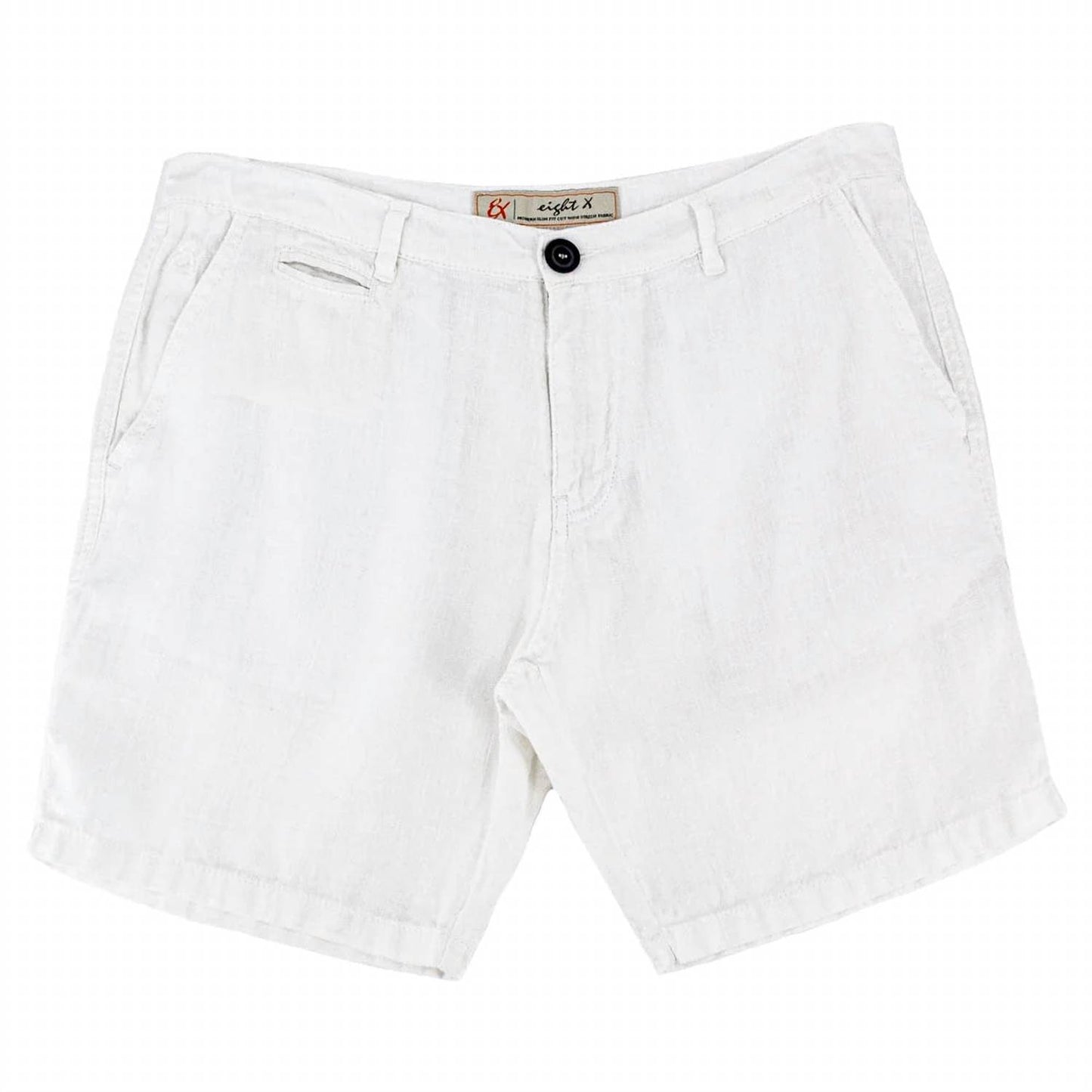 Linen Slim Fit Shorts